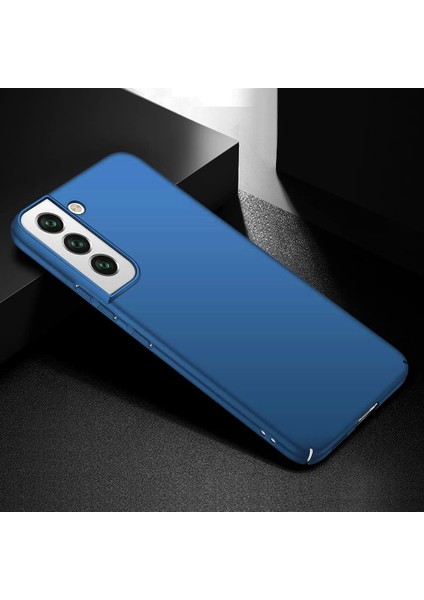 Galaxy S22 Plus 5g Için Ince Sert Pc Mat Arka Telefon Kılıfı - Mavi (Yurt Dışından)