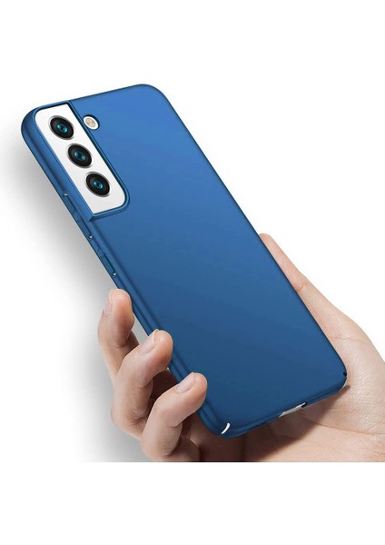 Galaxy S22 Plus 5g Için Ince Sert Pc Mat Arka Telefon Kılıfı - Mavi (Yurt Dışından)