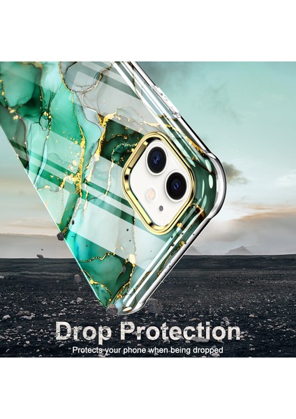 Apple iPhone 14 Plus Için Desen Tpu Tampon Telefon Kılıfı - Yeşil (Yurt Dışından) indirimleri