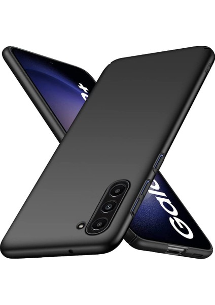Galaxy S23+ Için Ince Sert Pc Mat Arka Telefon Kılıfı - Siyah (Yurt Dışından)