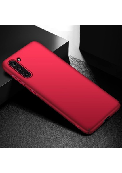 Galaxy S23+ Için Ince Sert Pc Mat Arka Telefon Kılıfı - Kırmızı (Yurt Dışından) fiyatları