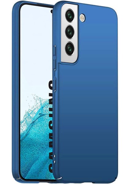 Galaxy S22 5g Için Ince Sert Pc Mat Arka Telefon Kılıfı - Mavi (Yurt Dışından)