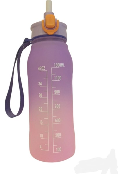 Askılı Hacim Göstergeli Koku Yapmaz Pipetli Matara