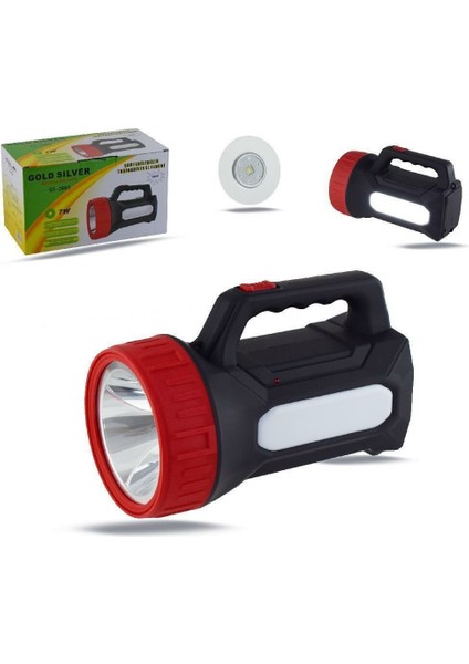 GS-2665-7 Watt Şarjlı Projektör