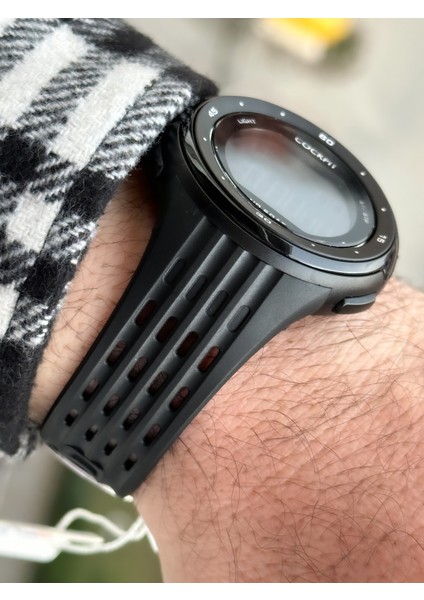 Marka Water Resist ,alarm, Işıklı, Siyah Silikon Kordon Spor Erkek Kol Saati