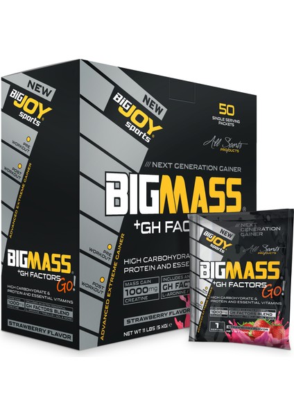 'Bigjoy Sports-Bigmassgo Gh Çilek 50 Servis (5kg)