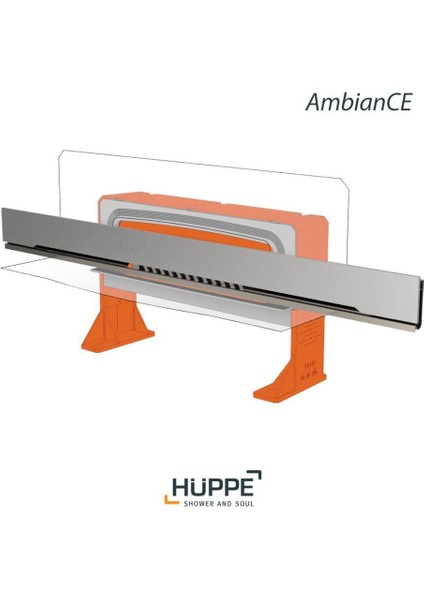 Ambiance Duş Kanalı 60 cm Mat