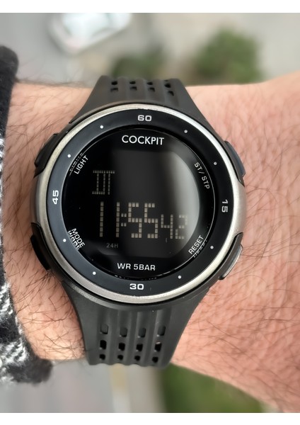 Marka Water Resist ,alarm, Işıklı, Siyah Silikon Kordon Spor Erkek Kol Saati fiyatları