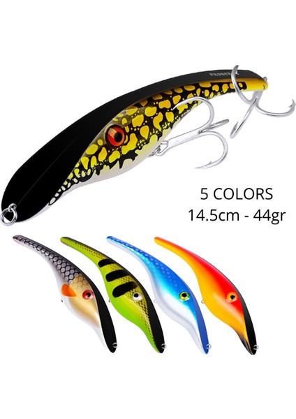 MSO Olta Balıkçılık Slow Sinking 14.5cm 44gr Rapala Yapay Yem