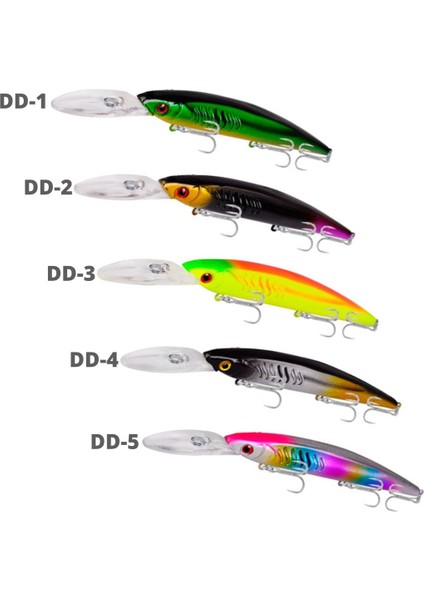 MSO Olta Balıkçılık Minnow 15cm 12gr Deep Rapala Yapay Yem
