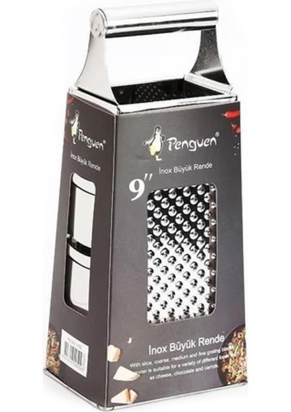 1510 Inox Büyük Rende 9"-65