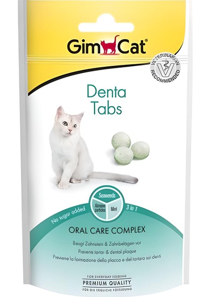 Denta Tabs Ağız Diş Sağlığı Kedi Ödülü 40GR