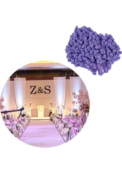 5 Adet Plastik Simülasyon Buket Mor (Yurt Dışından) fiyatları