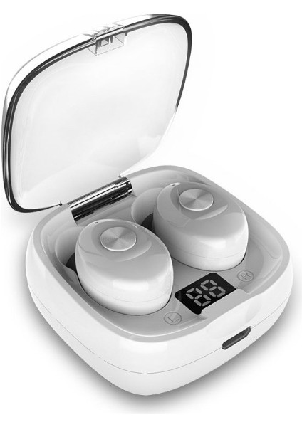 Xg8 Tws Kablosuz Bluetooth 5.0 Güç Ekranlı Kulaklık Kulakiçi 3D Stereo Ses Kulak Içi Spor Su Geçirmez Kulaklık (Yurt Dışından)