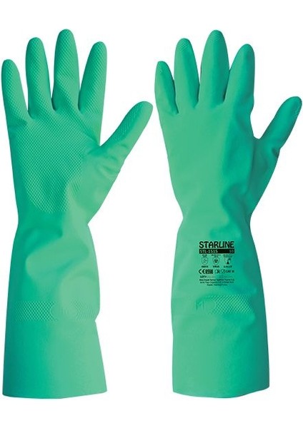 Kimyasal Iş Eldiveni STL-1515 - 12 Çift - 9