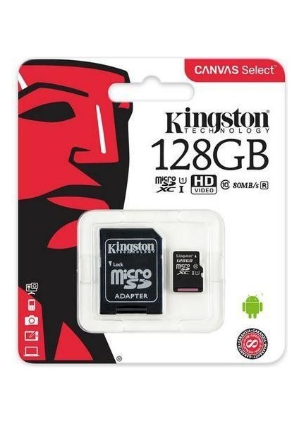 Kingston 128 GB Micro Sd Hafıza Kartı modelleri