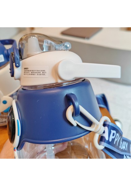 1200ML Astronot Taşınabilir Saman Plastik Su Şişesi (Yurt Dışından) modelleri