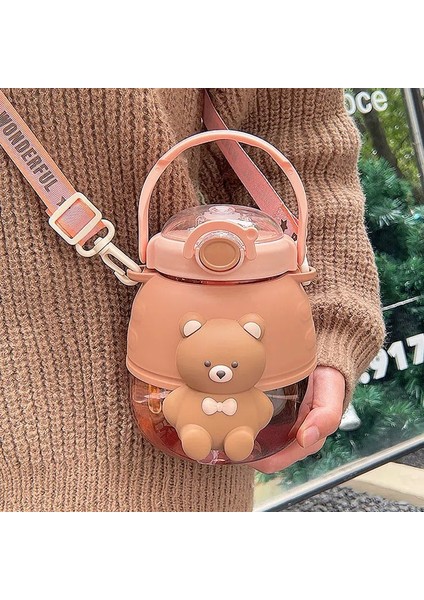 900ML Taşınabilir Hasır Plastik Su Şişesi (Yurt Dışından) fiyatları