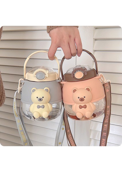 900ML Taşınabilir Hasır Plastik Su Şişesi (Yurt Dışından) fiyatları