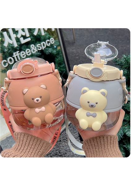 900ML Taşınabilir Hasır Plastik Su Şişesi (Yurt Dışından) fiyatları