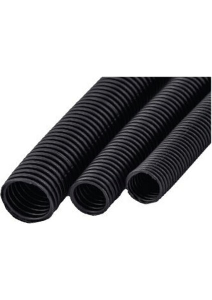 Q16 Plastik Spiral Boru Siyah (M100)