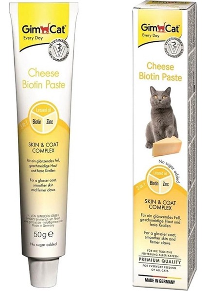 Cheese Paste Biotinli Kedi Macunu 50 gr