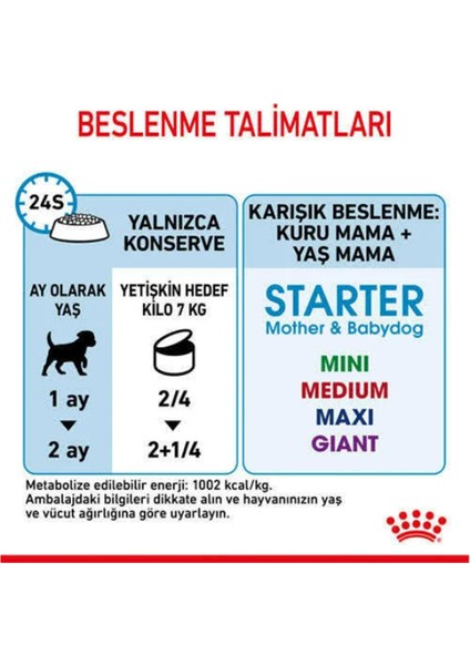 Starter Mousse Yavru Köpek Konservesi 195 gr