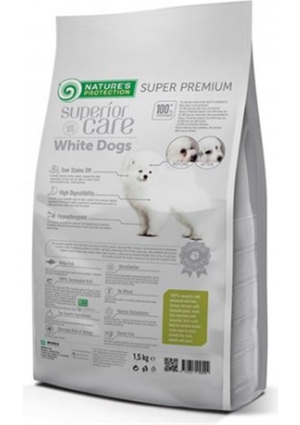 Superior Care White Dogs Tahılsız Alabalıklı Small&mini Junior Köpek Maması 1,5 kg