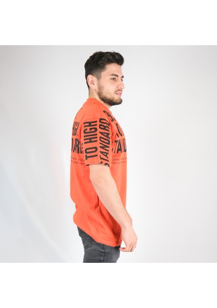 High Standart Baskılı Oversize T-Shirt