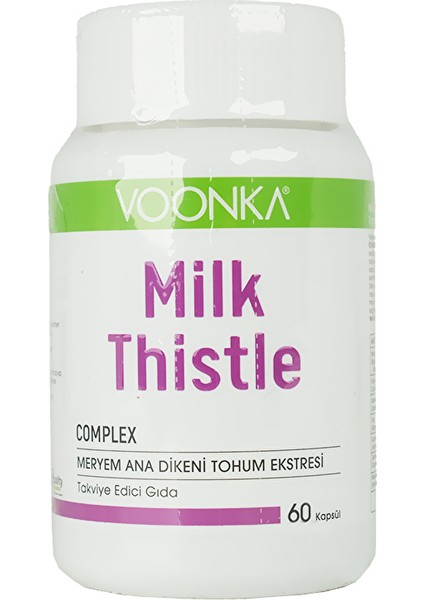 Milk Thistle Complex 60 Kapsül