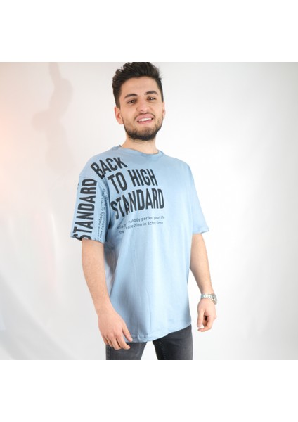 High Standart Baskılı Oversize T-Shirt