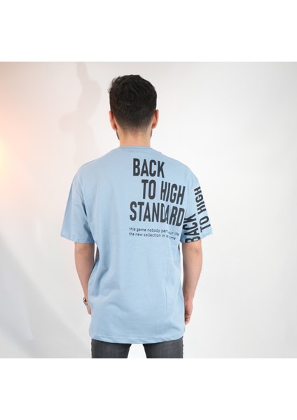 High Standart Baskılı Oversize T-Shirt