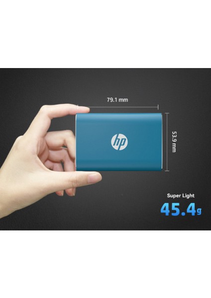 Hp P500 500GB 387MB-340 Mb/s Taşınabilir SSD 7PD54AA