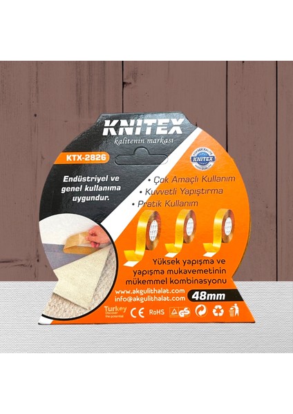 Knıtex Çift Taraflı Bant 48X20