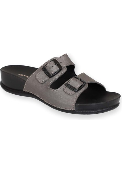 Konfores 1575-OLIVA-7 Tam Anatomik Kadın Terlik - NKT01575-PLATIN-39 fiyatları