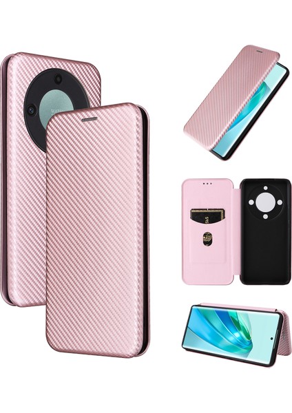Honor X9A Yakın Kart Karbon Fiber Cep Telefonu Kılıfları (Yurt Dışından) indirimleri