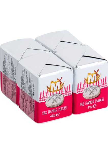 Yaş Hamur Mayası 4'lü 168G