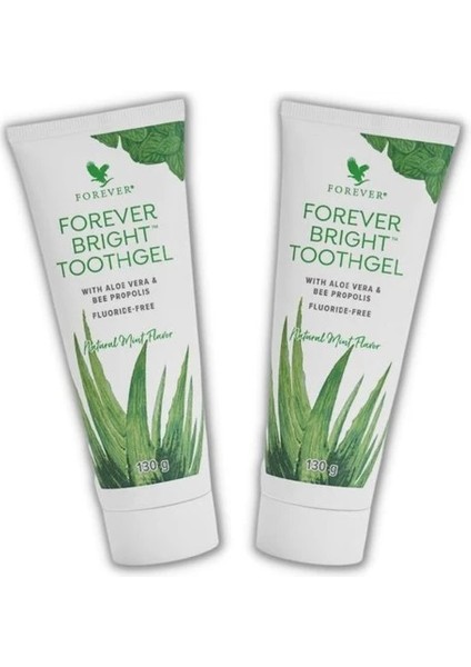 Forever Brıght Toothgel Aloe Veralı Diş Macunu 2 Adet Orijinal Barkodlu Ürün Gönderiyoruz