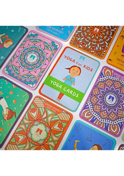 Çocuklar Için Yoga Pozları Kart Seti fiyatları