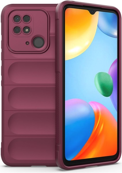 Apsuwa Xiaomi Redmi 10C Kılıf Optimum Silikon Içi Kadife
