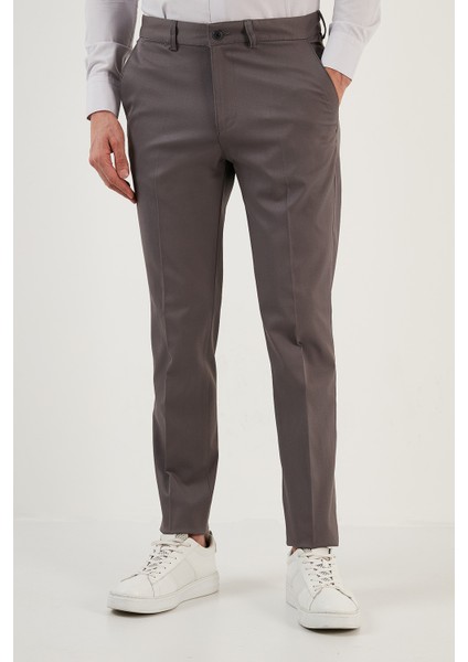 Pamuklu Normal Bel Regular Fit Düz Paça Pantolon Erkek Pantolon 613HISAR fiyatları