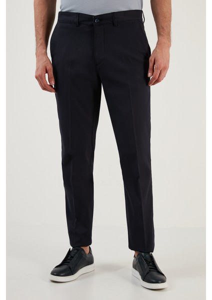 Pamuklu Normal Bel Regular Fit Düz Paça Pantolon Erkek Pantolon 613HISAR