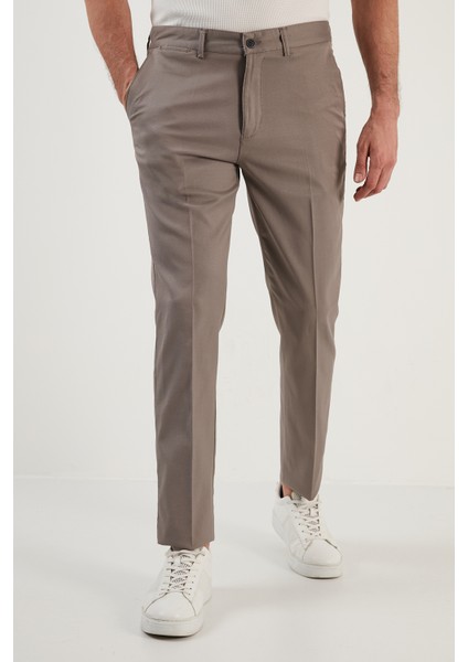 Pamuklu Normal Bel Regular Fit Düz Paça Pantolon Erkek Pantolon 613HISAR fiyatları