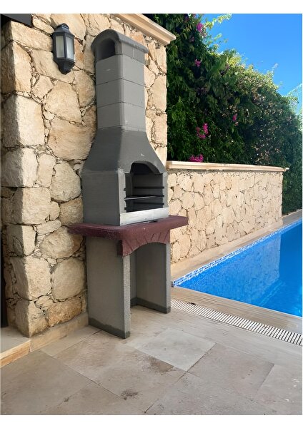 Barbekü Özkoca Bims Beton Barbekü 60 Lık Model