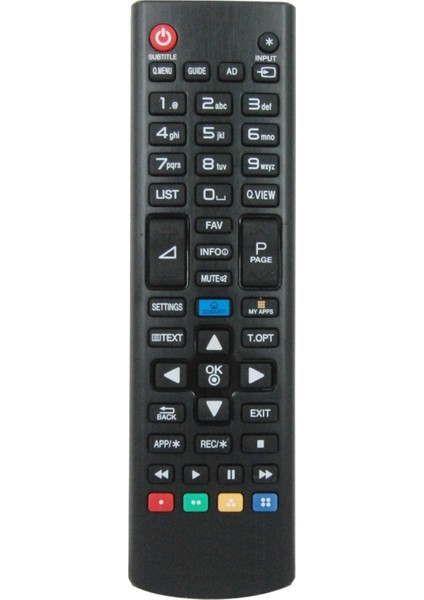 Kumanda 1132-LG Kısa modelleri