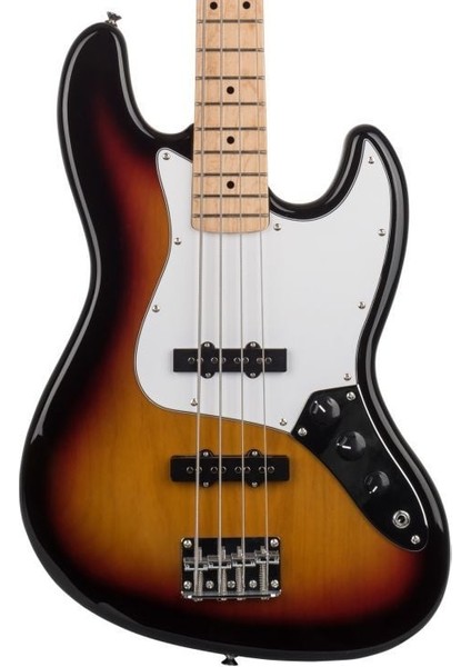 Kjb-Aldjj-Gmn-3ts Jazz Bass Akçaağaç Klavye Sunburst Bas Gitar