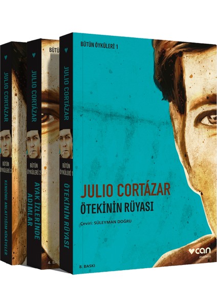 Julio Cortázar Bütün Öyküleri Seti (1-2-3)