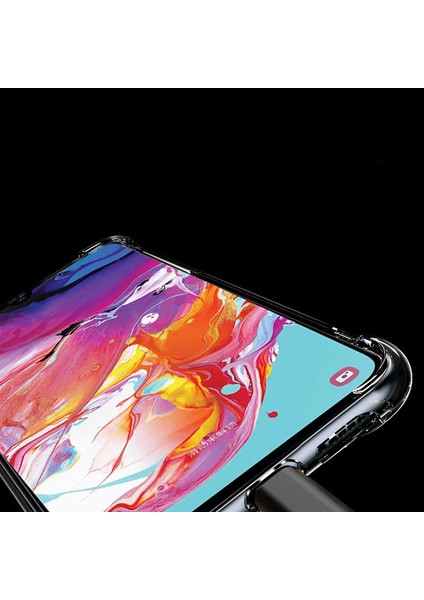 Samsung Galaxy A30S Köşe Korumalı Darbe Emici Şeffaf Kılıf modelleri