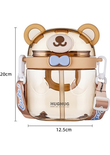 850ML Plastik Samanlı Su Şişesi (Yurt Dışından) indirimleri