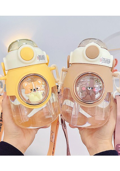 820ML Taşınabilir Hasır Plastik Su Şişesi (Yurt Dışından) fiyatları